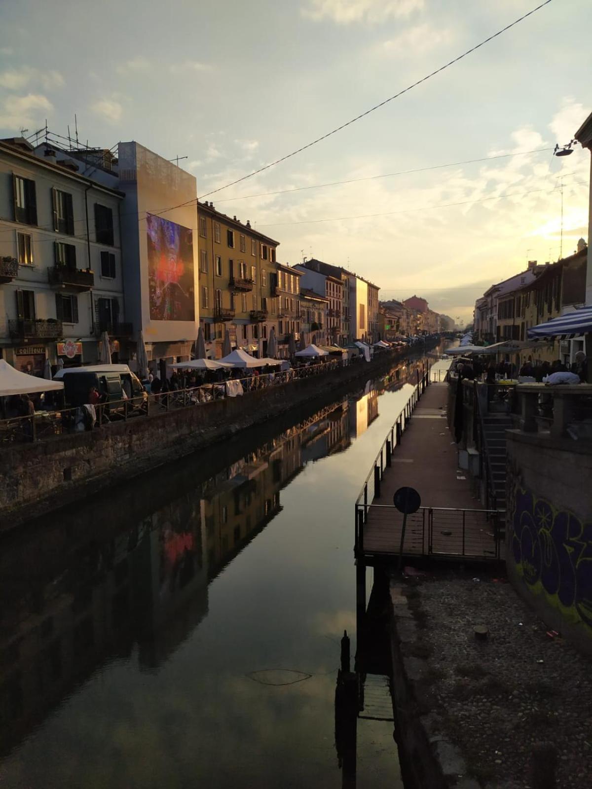 Camera Navigli Con Bagno Privato Milan Bagian luar foto